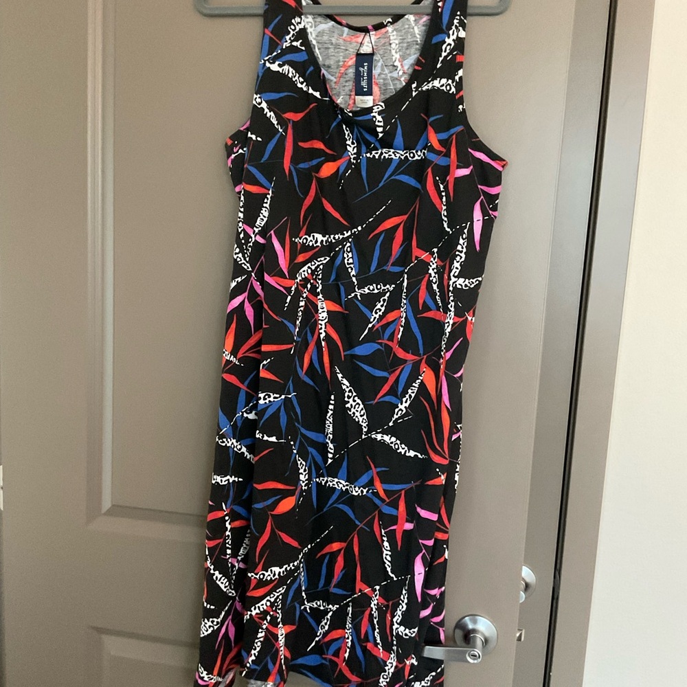 Colorful Patterned Swimsuit Coverup